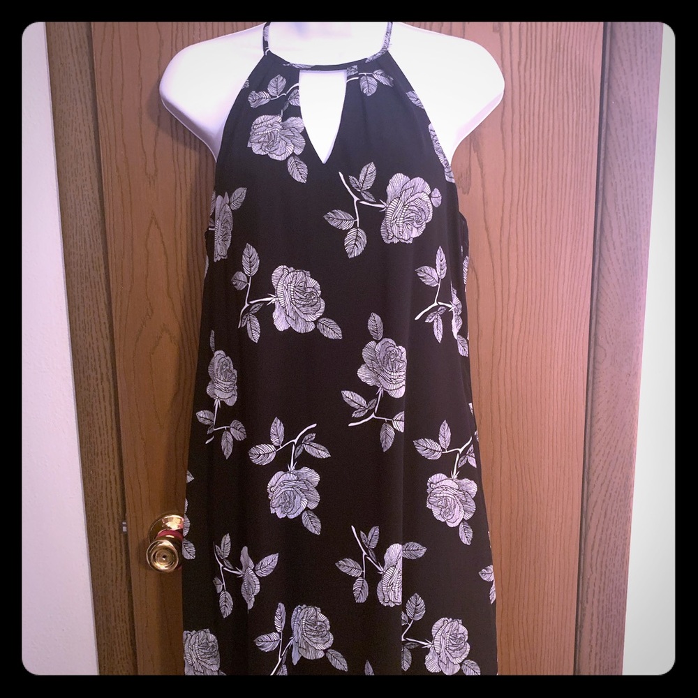 🔥👗 Candies black flower dress 👗